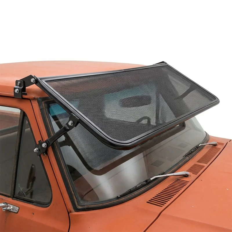 Premium Mesh Windscreen Sunvisor for Ford FT800 (1980 - 1990) - 1
