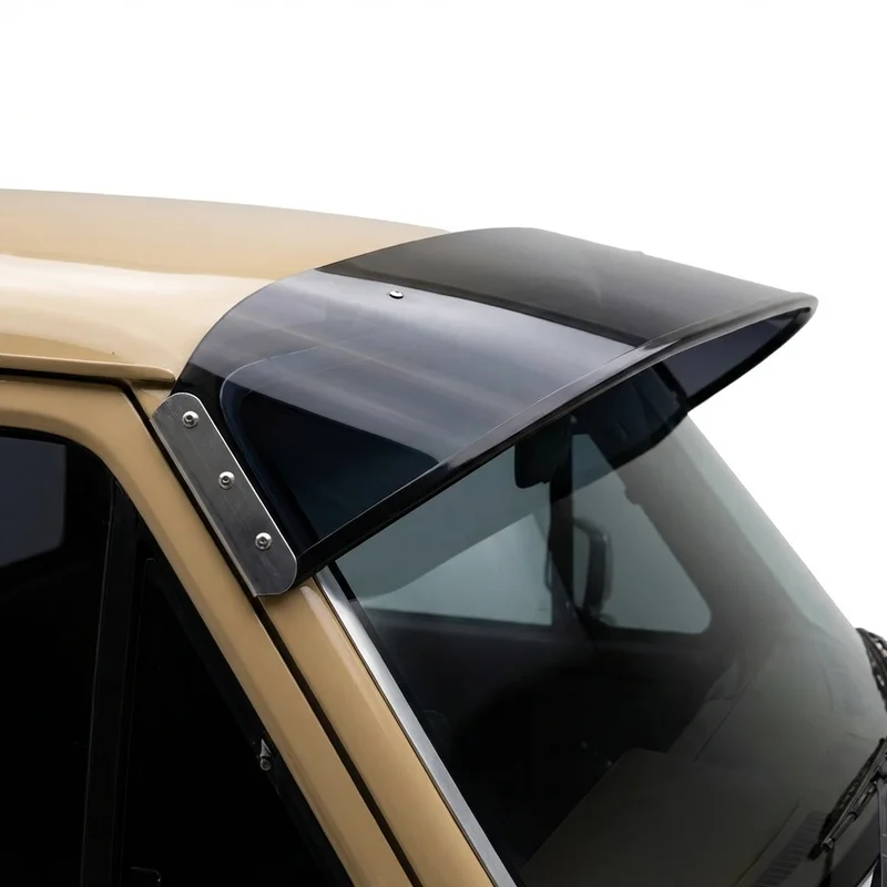 Tinted Acrylic Windscreen Sunvisor for Ford FT800 (1980 - 1990) - 1