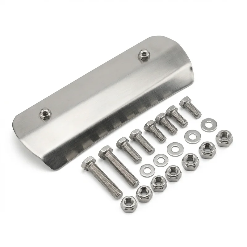 Stainless Steel Mounting Bracket Kit for Ford FT8000 (1983 - 1987) - 1