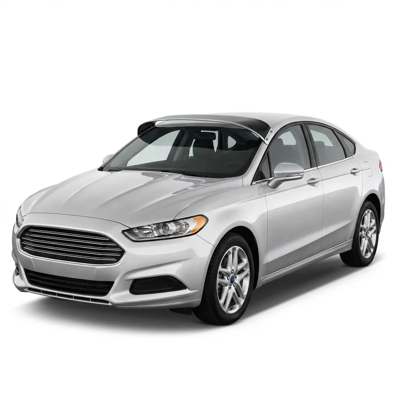Tinted Acrylic Windscreen Sunvisor for Ford Fusion (2006 - 2020) - 1