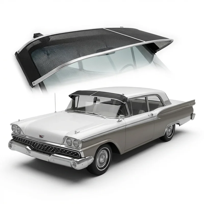 Premium Mesh-Solskærm til Forrude til Ford Galaxie (1959 - 1961) - 1