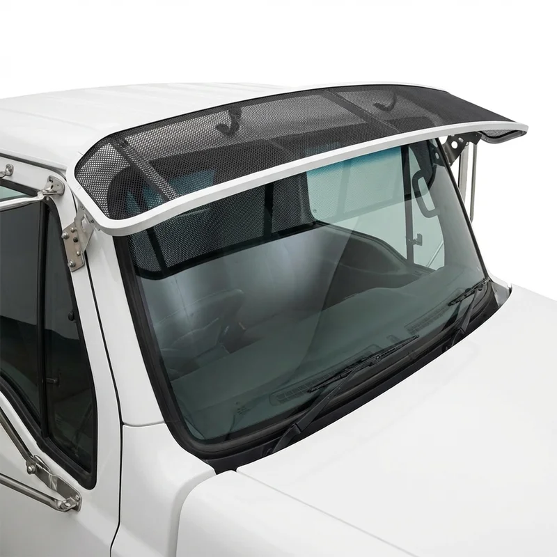 บังแดดกระจกหน้าแบบตาข่ายพรีเมียม สำหรับ Ford L9511 (1998 - 1998) - 1