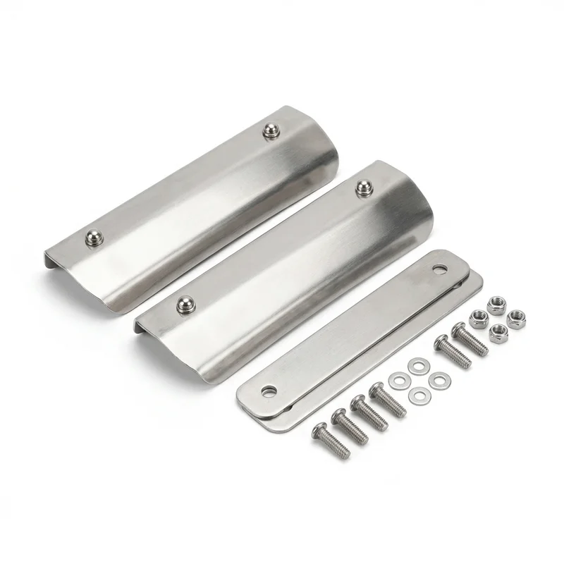 Edelstahl-Montagehalterungsset für Ford LA9000 (1996 - 1997) - 1