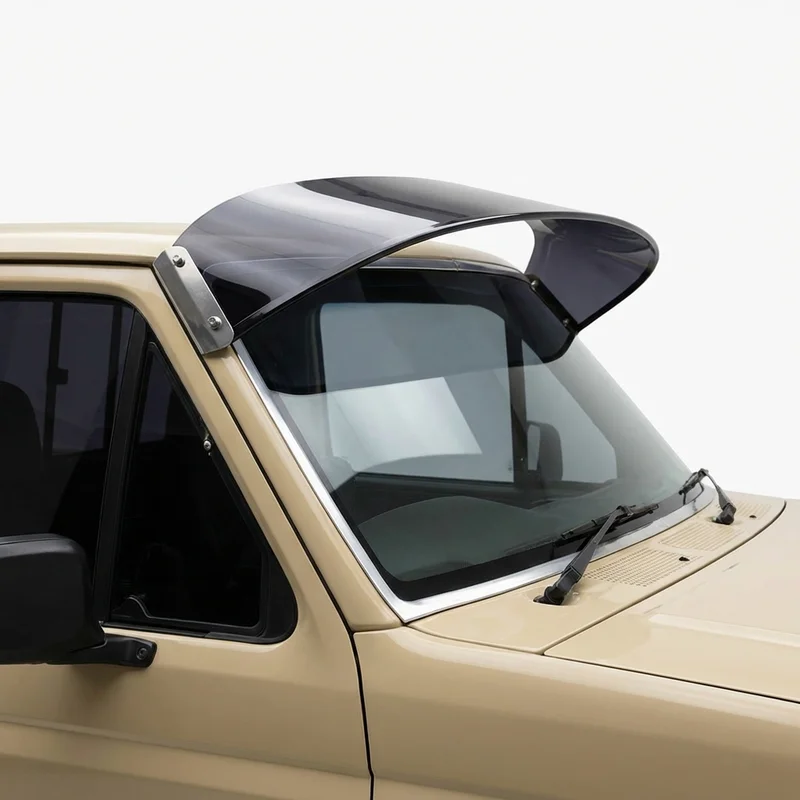 Tinted Acrylic Windscreen Sunvisor for Ford LT9513 (1996 - 1998) - 1