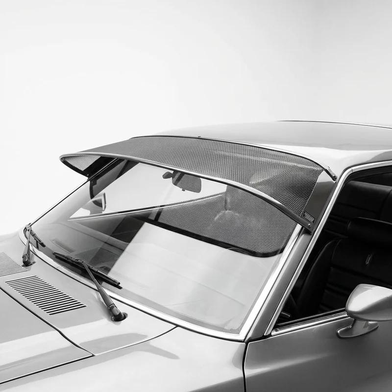Premium Mesh Windscreen Sunvisor for Ford Mustang II (1974 - 1978) - 1