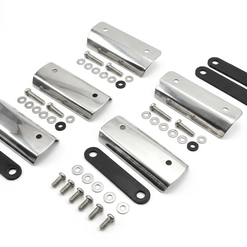 Edelstahl-Montagehalterungsset für Ford P-100 (1959 - 1959) - 1