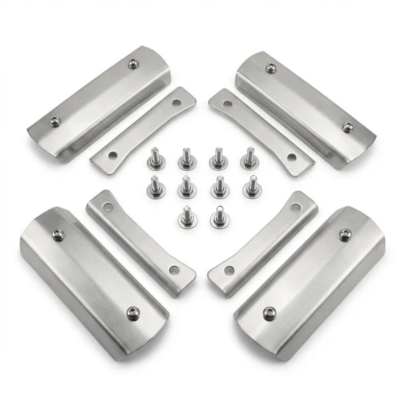 Stainless Steel Mounting Bracket Kit for Ford Police Interceptor Sedan (2013 - 2019) - 1