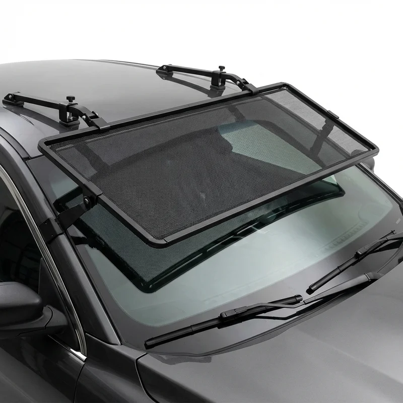 Premium Mesh Windscreen Sunvisor for Ford Police Interceptor Sedan (2013 - 2019) - 1