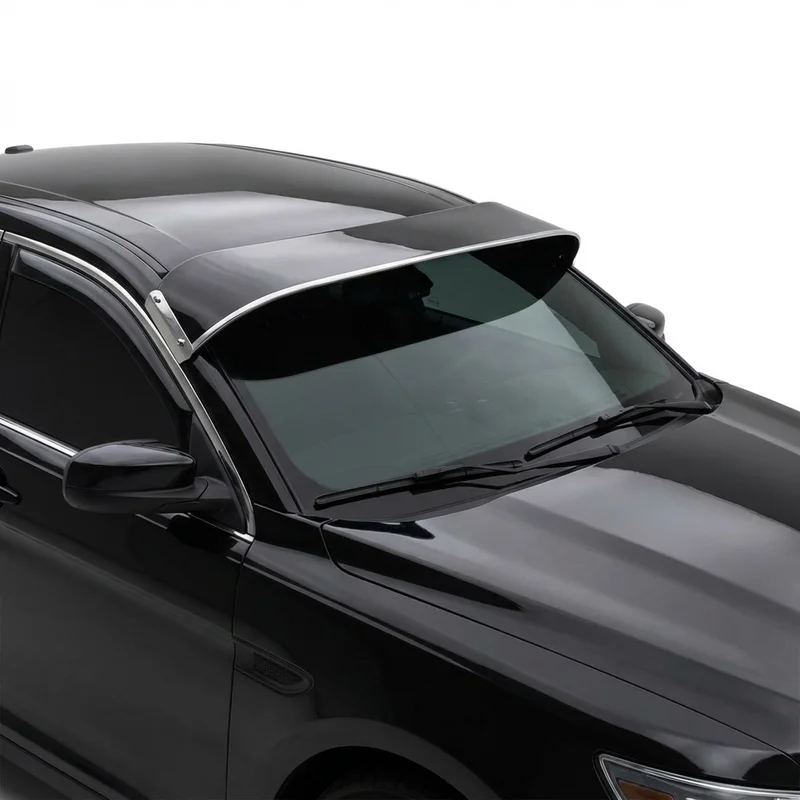 Tinted Acrylic Windscreen Sunvisor for Ford Police Interceptor Sedan (2013 - 2019) - 1