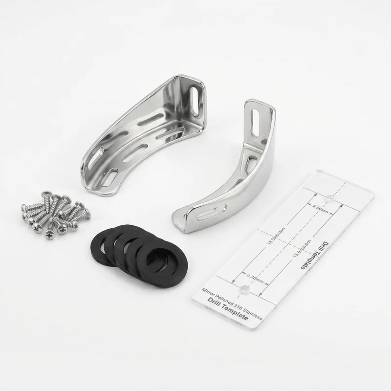 Stainless Steel Mounting Bracket Kit for Ford Probe (1989 - 1997) - 1