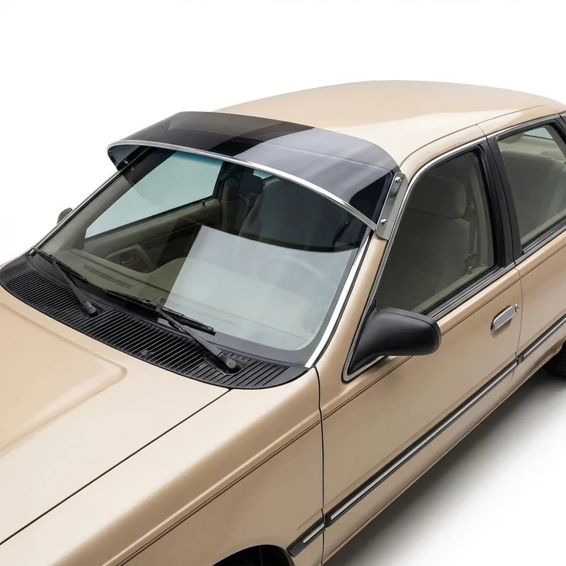 Tinted Acrylic Windscreen Sunvisor for Ford Tempo (1984 - 1994) - 1