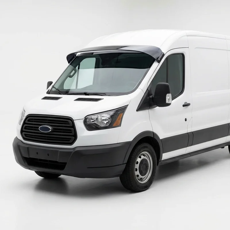 Tinted Acrylic Windscreen Sunvisor for Ford Transit-250 (2015 - 2025) - 1