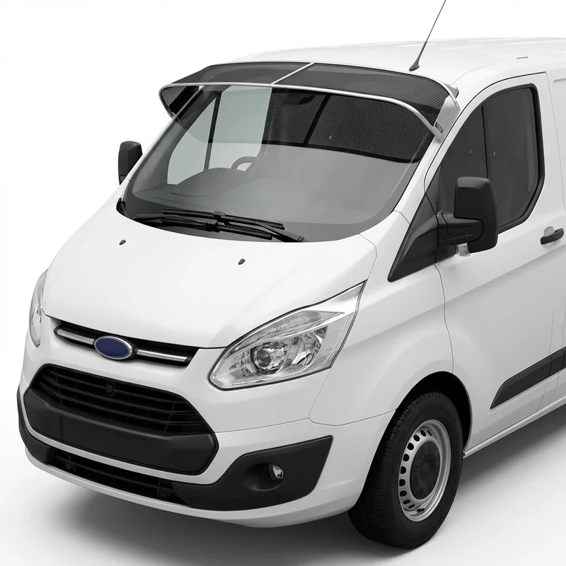 Premium Mesh Windscreen Sunvisor for Ford Transit Custom (2014 - 2023) - 1