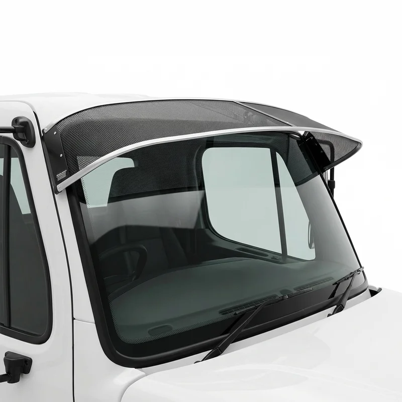 Premium Mesh Windscreen Sunvisor for Freightliner 122SD (2013 - 2021) - 1