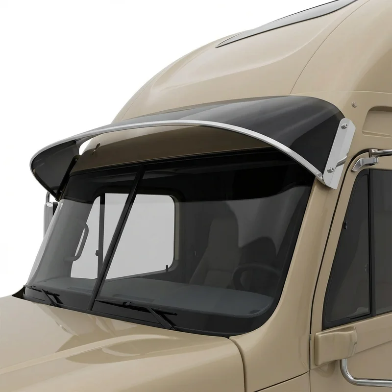 Tinted Acrylic Windscreen Sunvisor for Freightliner Century Class (1996 - 2011) - 1