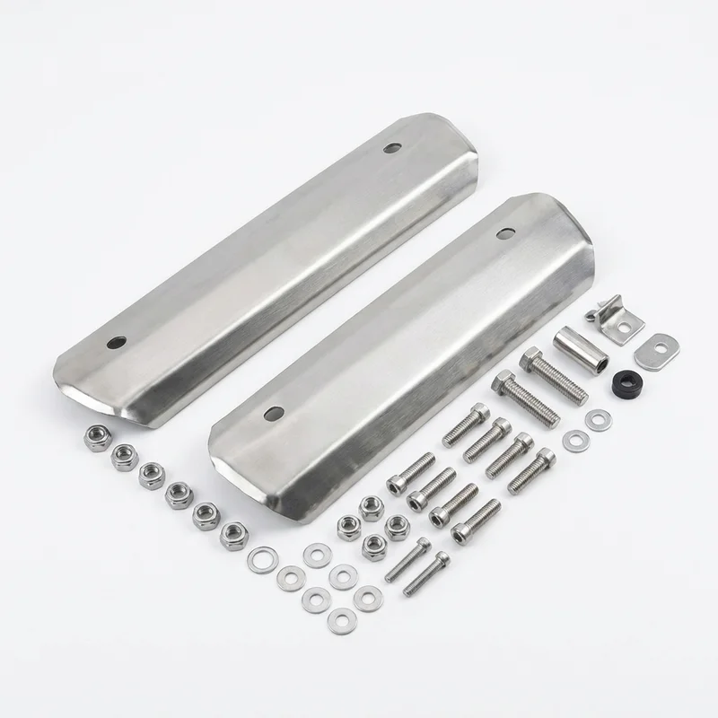 Stainless Steel Mounting Bracket Kit for Freightliner Columbia (2000 - 2020) - 1