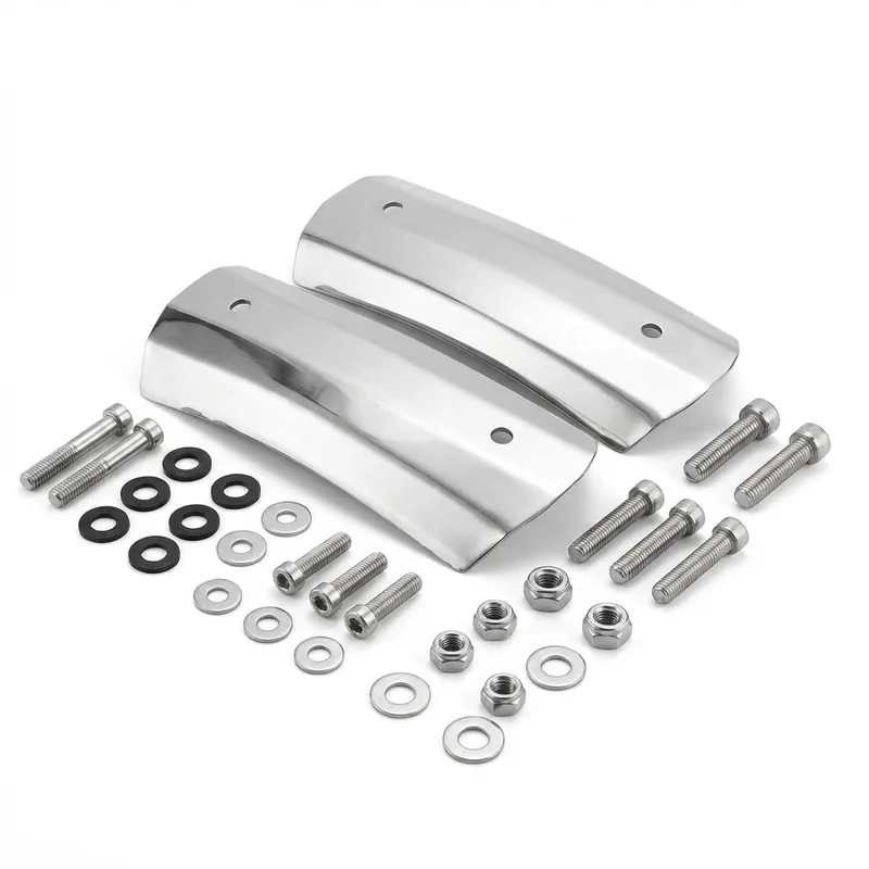 Stainless Steel Mounting Bracket Kit for Freightliner FL106 (1994 - 2003) - 1