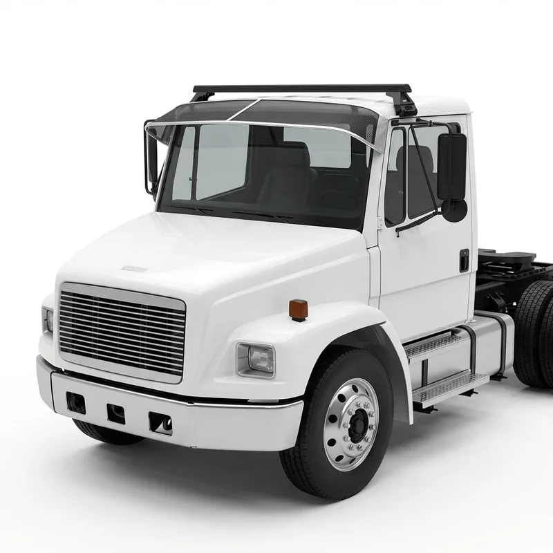 Premium Mesh Windscreen Sunvisor for Freightliner FL112 (1996 - 2004) - 1