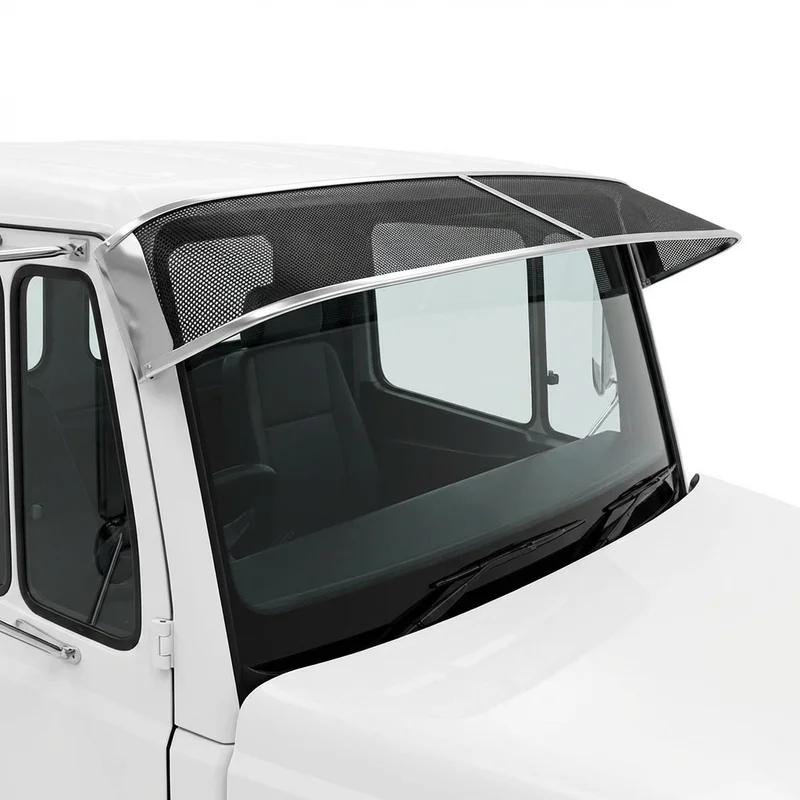 Premium Mesh Windscreen Sunvisor for Freightliner FL60 (1991 - 2004) - 1