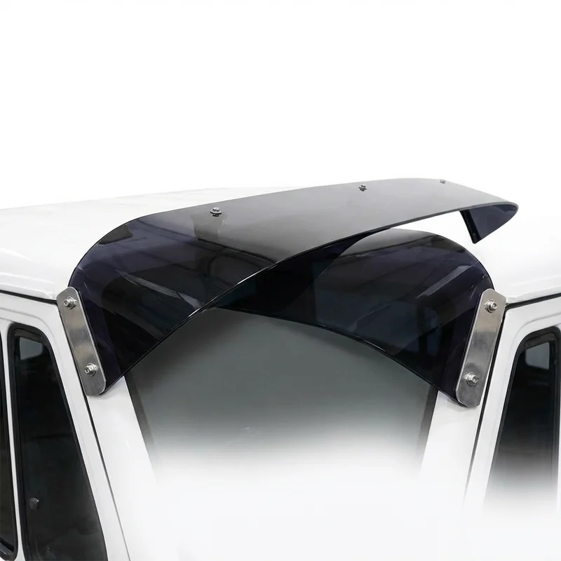 Tinted Acrylic Windscreen Sunvisor for Freightliner FL80 (1991 - 2006) - 1