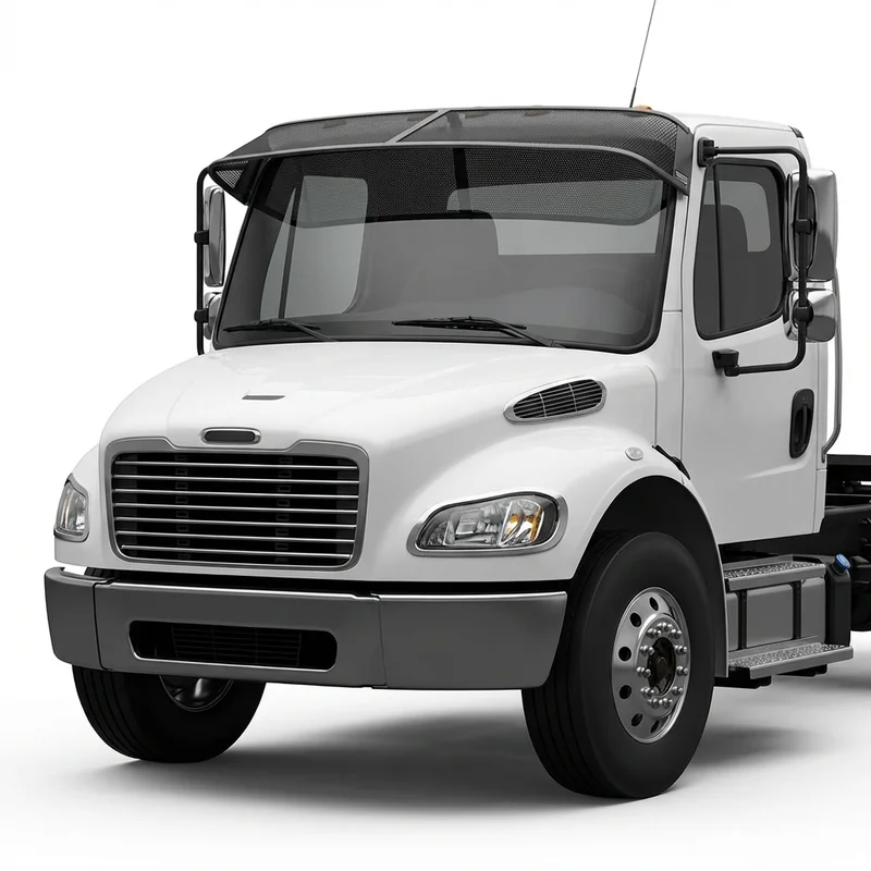 Premium Mesh Windscreen Sunvisor for Freightliner M2 100 (2002 - 2010) - 1