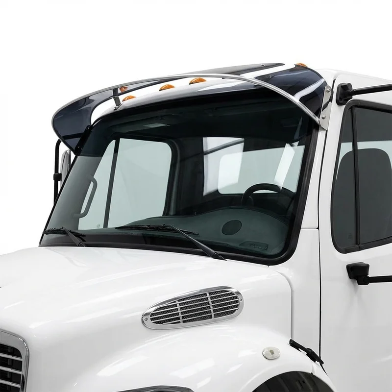 Tinted Acrylic Windscreen Sunvisor for Freightliner M2 (2005 - 2021) - 1