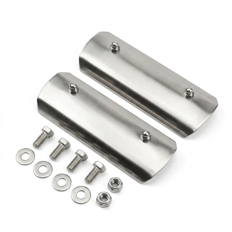 Stainless Steel Mounting Bracket Kit for Freightliner M2 T (2006 - 2010) - 1