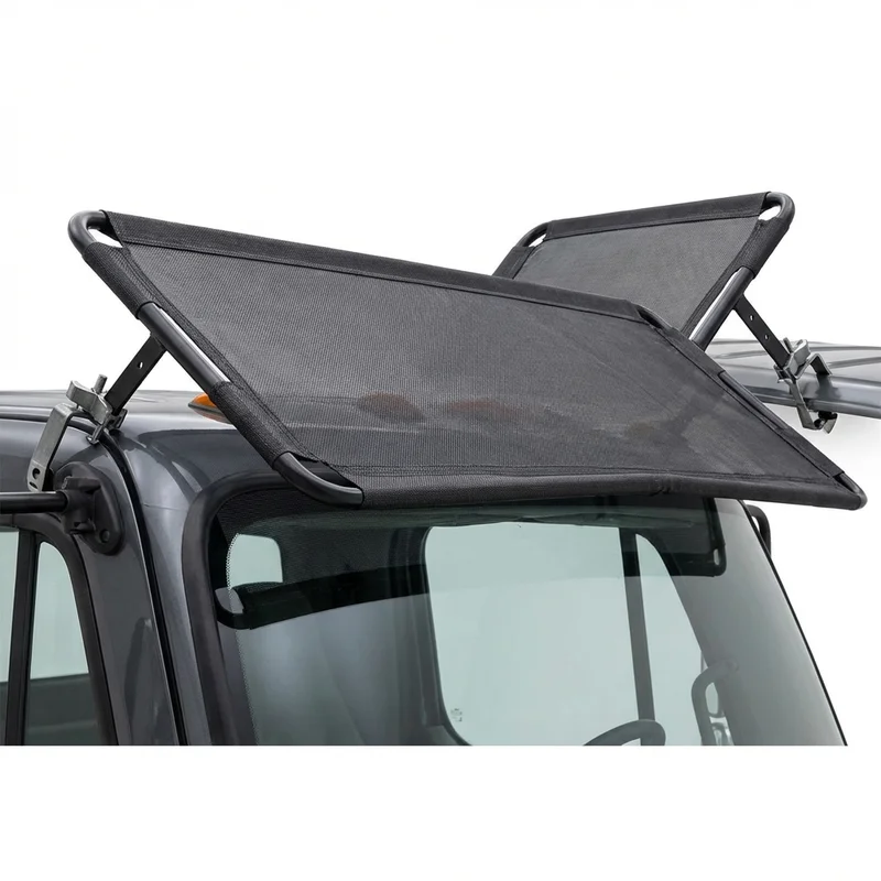 Premium Mesh Windscreen Sunvisor for Freightliner M2 T (2006 - 2010) - 1