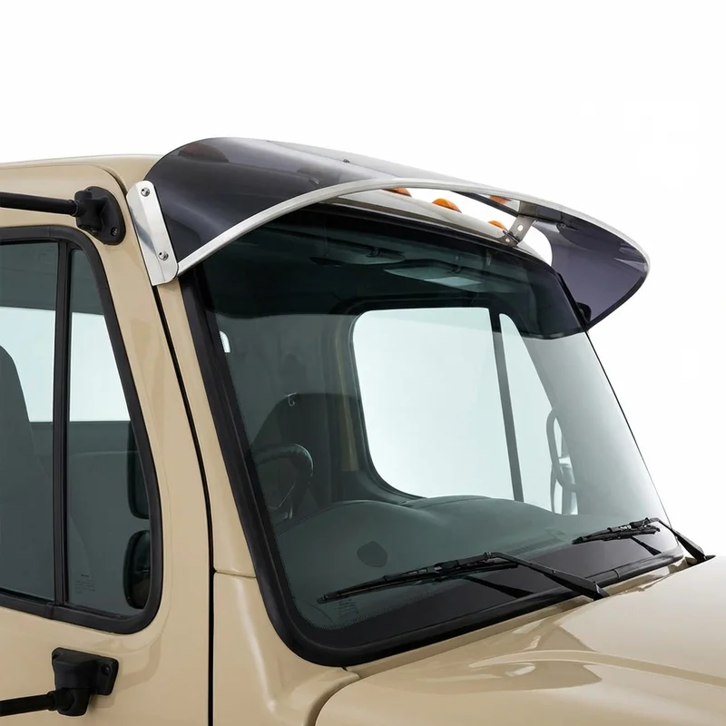 Tinted Acrylic Windscreen Sunvisor for Freightliner M2 T (2006 - 2010) - 1