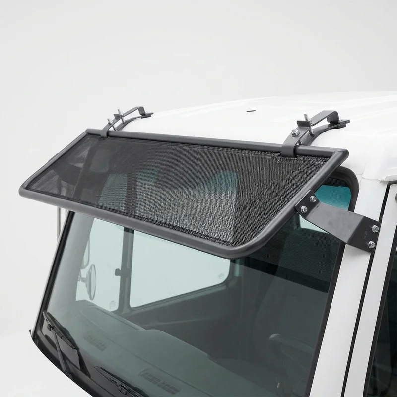 Premium Mesh Windscreen Sunvisor for Freightliner MB70 (1992 - 1995) - 1