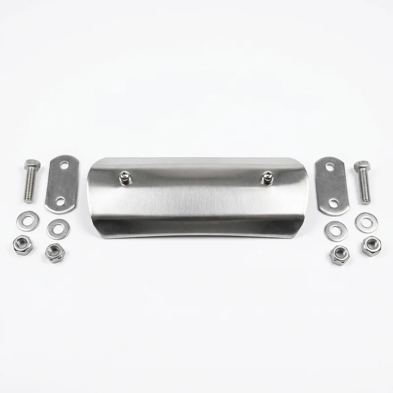 Stainless Steel Mounting Bracket Kit for Freightliner MT45 (1998 - 2019) - 1