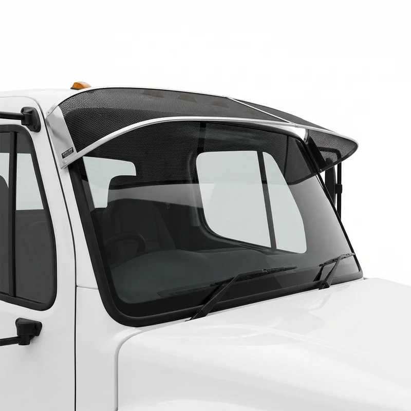 Premium Mesh Windscreen Sunvisor for Freightliner MT45 (1998 - 2019) - 1