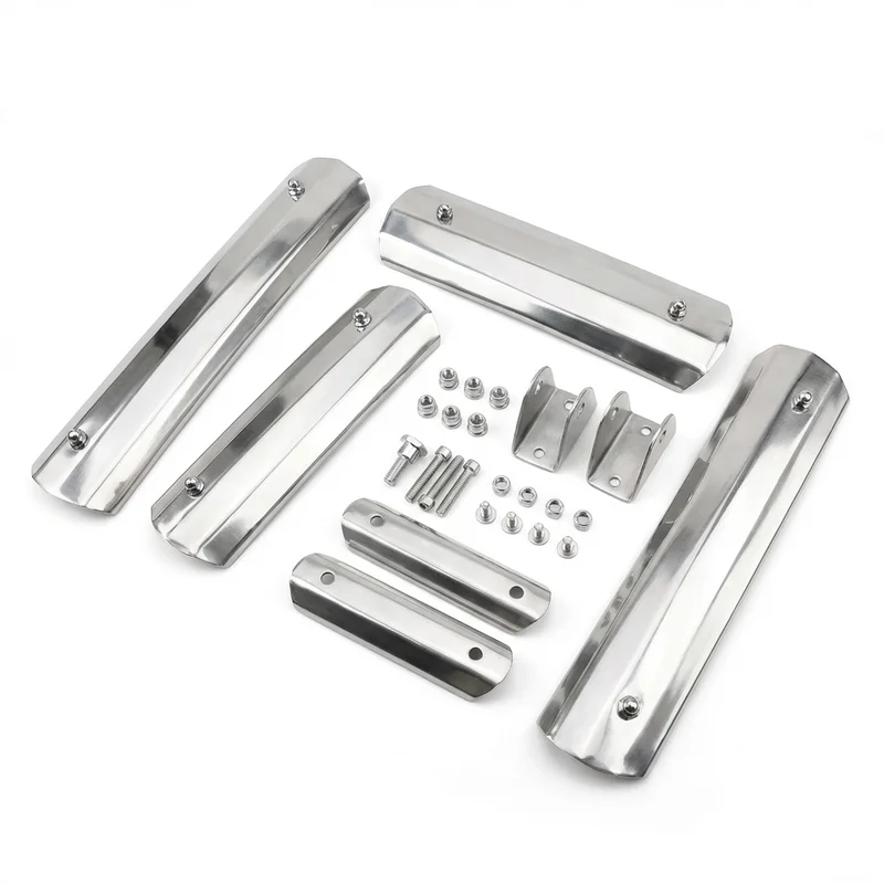 Stainless Steel Mounting Bracket Kit for Freightliner S2C (2019 - 2019) - 1