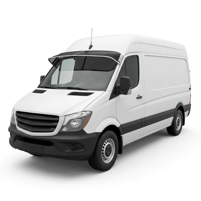 Premium Mesh Windscreen Sunvisor for Freightliner Sprinter 2500 (2002 - 2021) - 1