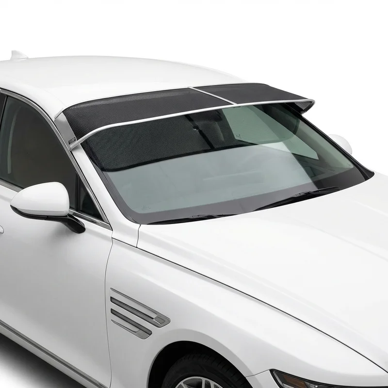 Premium Mesh Windscreen Sunvisor for Genesis Electrified G80 (2023 - 2024) - 1
