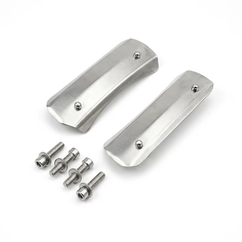 Edelstahl-Montagehalterungsset für Genesis G80 (2017 - 2025) - 1