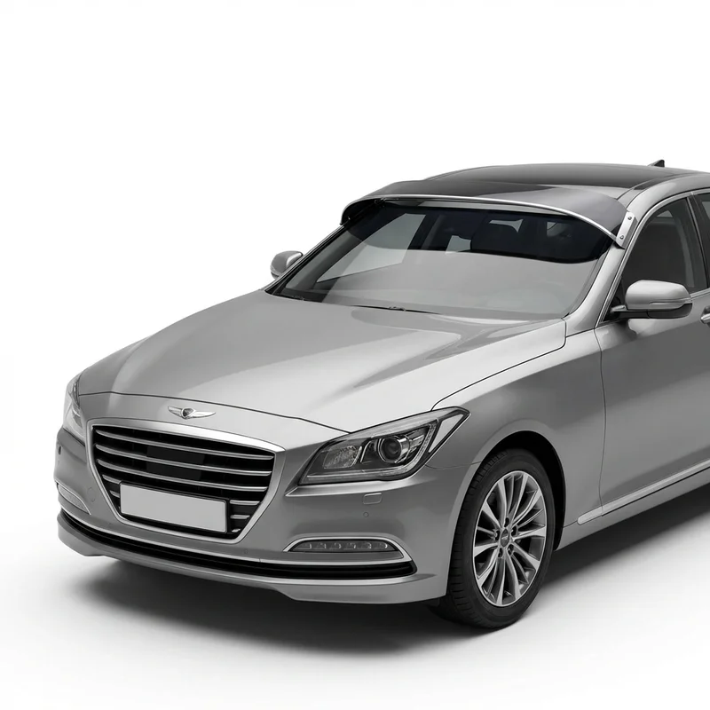 Getönte Acryl-Sonnenschutzblende für Genesis G80 (2017 - 2025) - 1