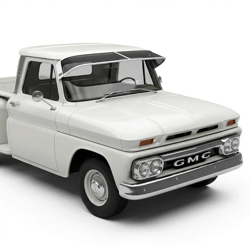 Premium Mesh Windscreen Sunvisor for GMC 2500 (1966 - 1966) - 1