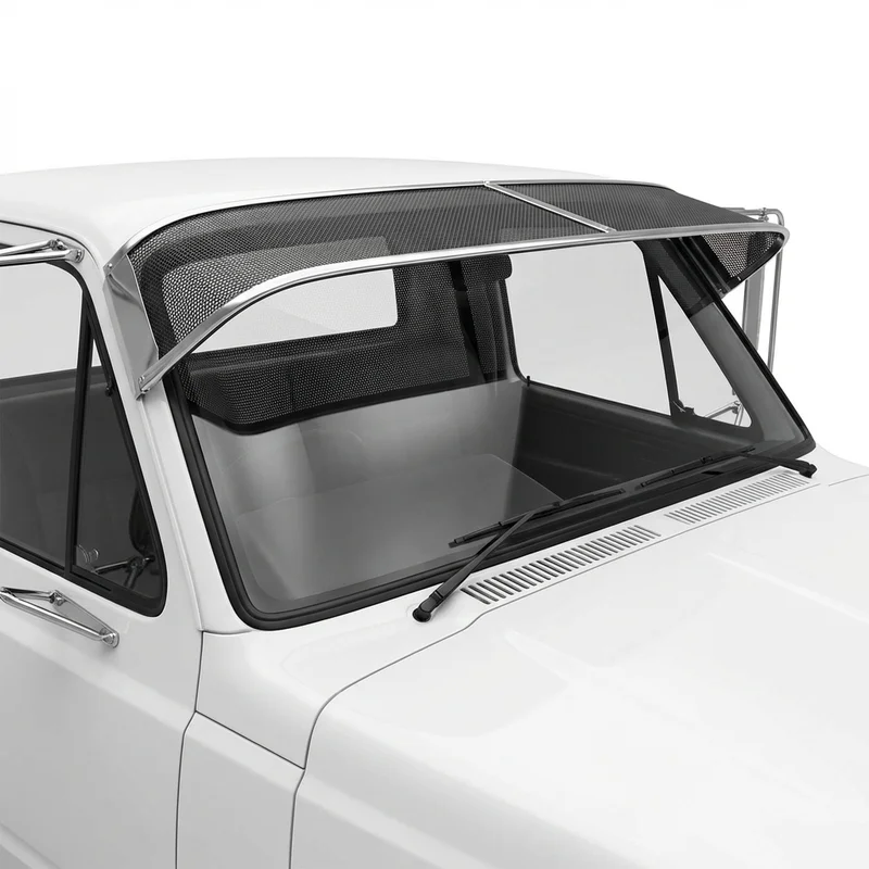 บังแดดกระจกหน้าแบบตาข่ายพรีเมียม สำหรับ GMC Brigadier (1981 - 1988) - 1