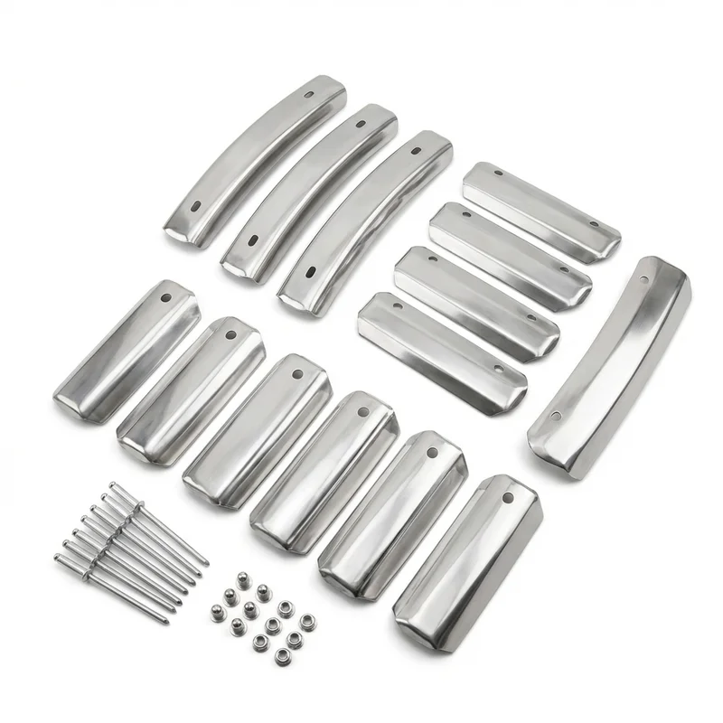 Edelstahl-Montagehalterungsset für GMC C1500 Suburban (1979 - 1999) - 1