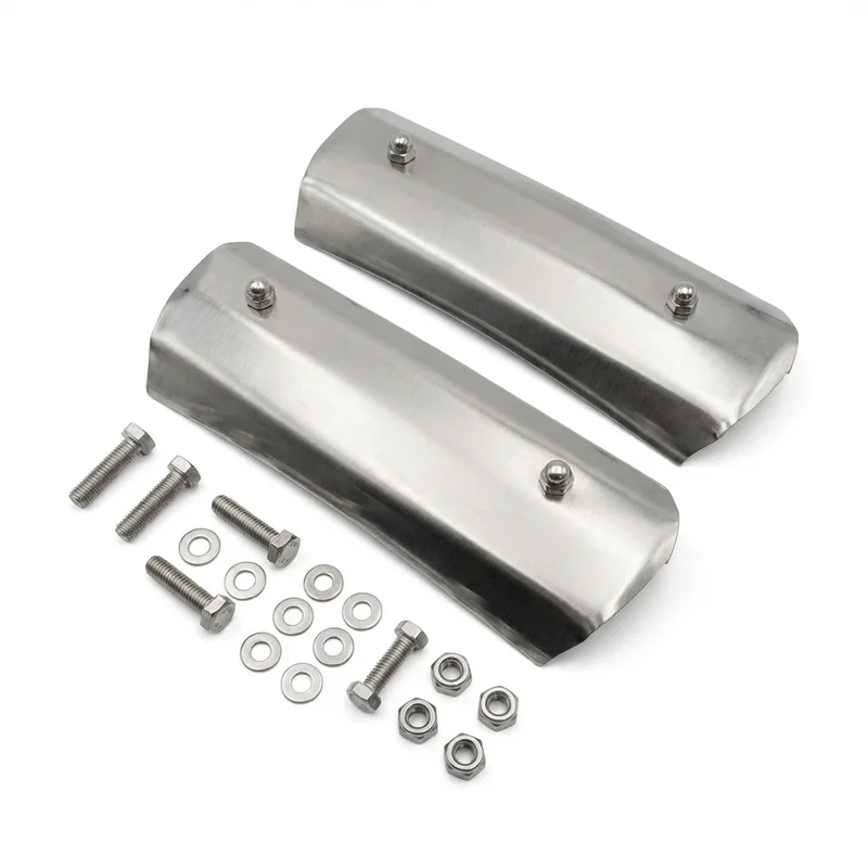 Edelstahl-Montagehalterungsset für GMC C35/C3500 Pickup (1967 - 1974) - 1