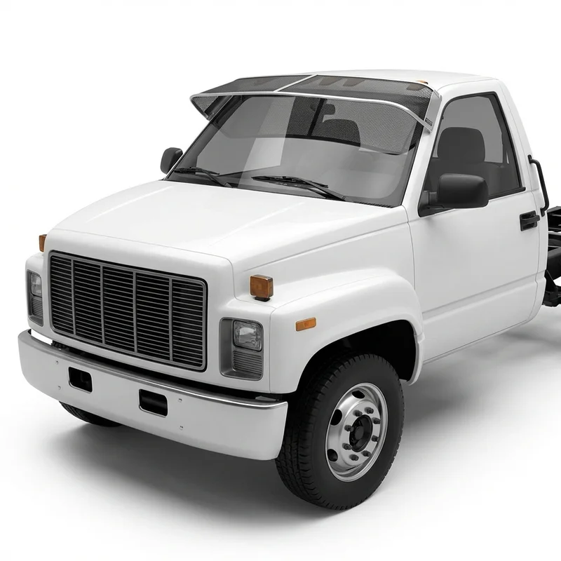 Premium Mesh Windscreen Sunvisor for GMC C6000 Topkick (1990 - 1996) - 1