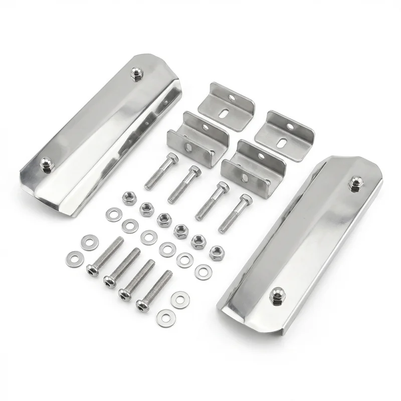 Edelstahl-Montagehalterungsset für GMC C7000 Topkick (1990 - 1996) - 1