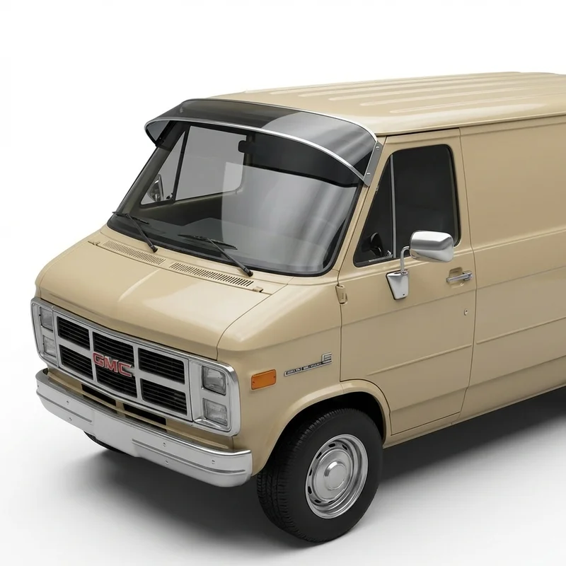 Getönte Acryl-Sonnenschutzblende für GMC G15 (1975 - 1978) - 1