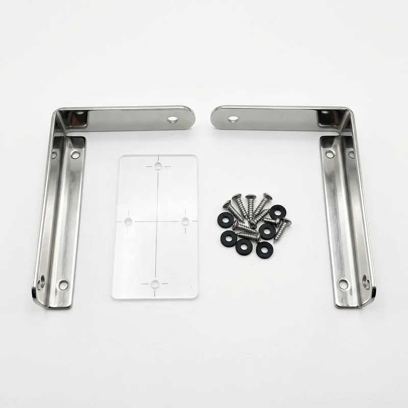 Edelstahl-Montagehalterungsset für GMC G25/G2500 Van (1967 - 1974) - 1