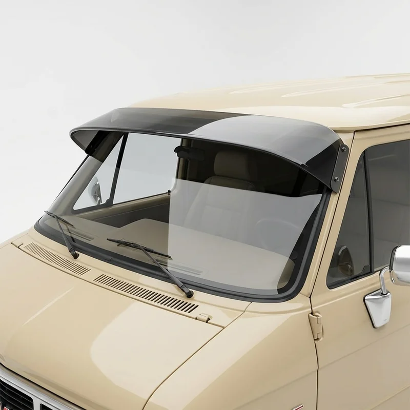Getönte Acryl-Sonnenschutzblende für GMC G25 (1975 - 1978) - 1