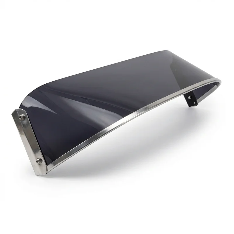 Tinted Acrylic Windscreen Sunvisor for GMC G3500 (1979 - 1996) - 1