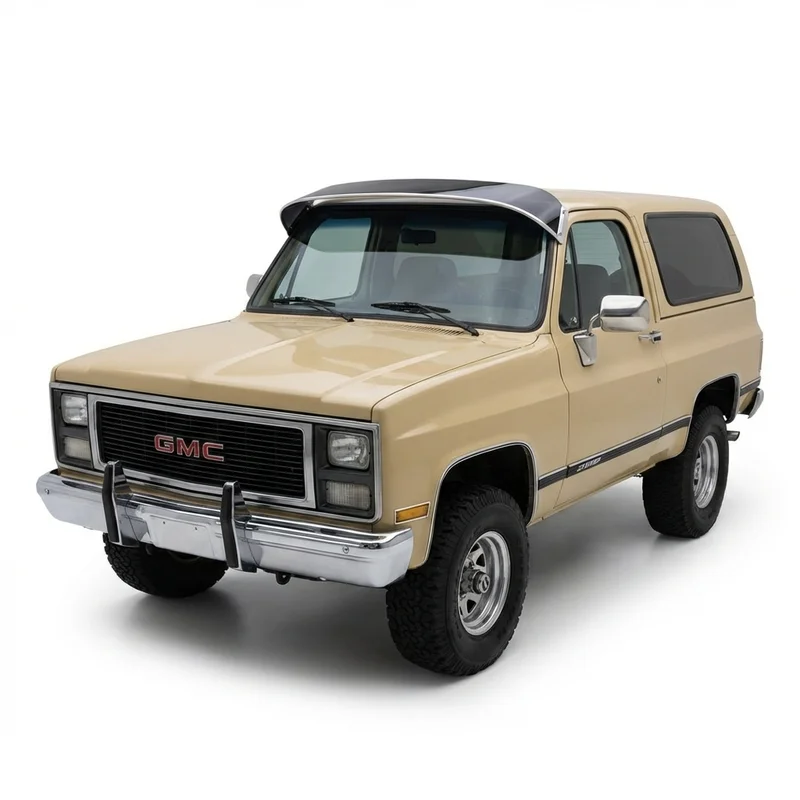 Tinted Acrylic Windscreen Sunvisor for GMC Jimmy (1970 - 2005) - 1