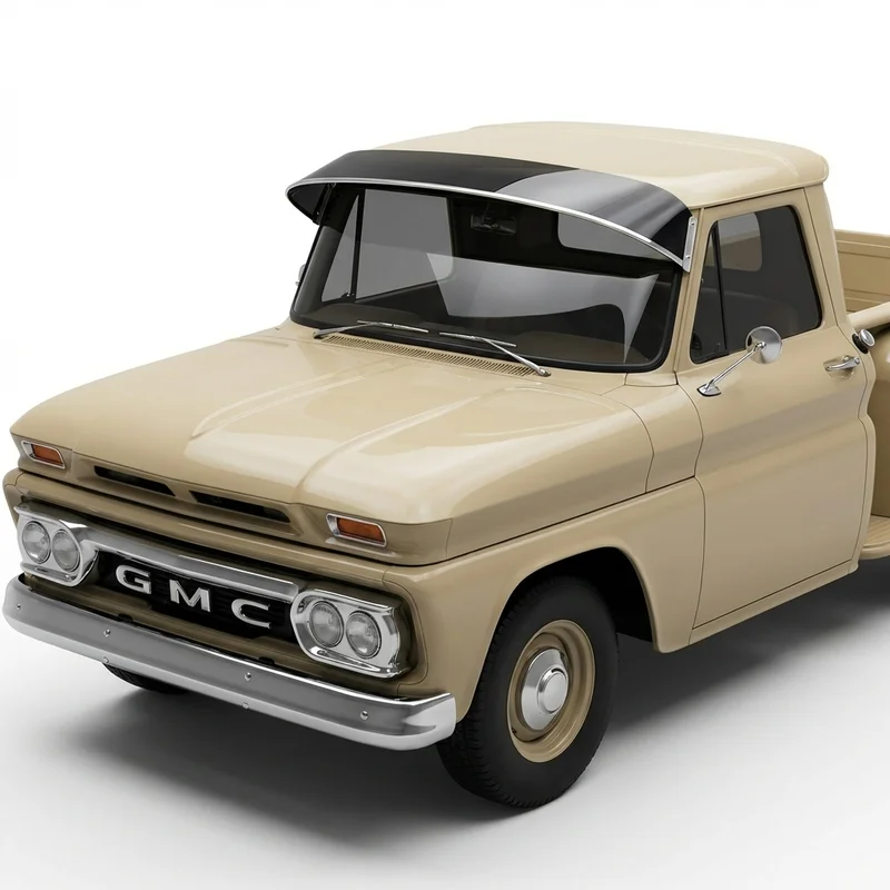 Getönte Acryl-Sonnenschutzblende für GMC K1000 (1966 - 1966) - 1