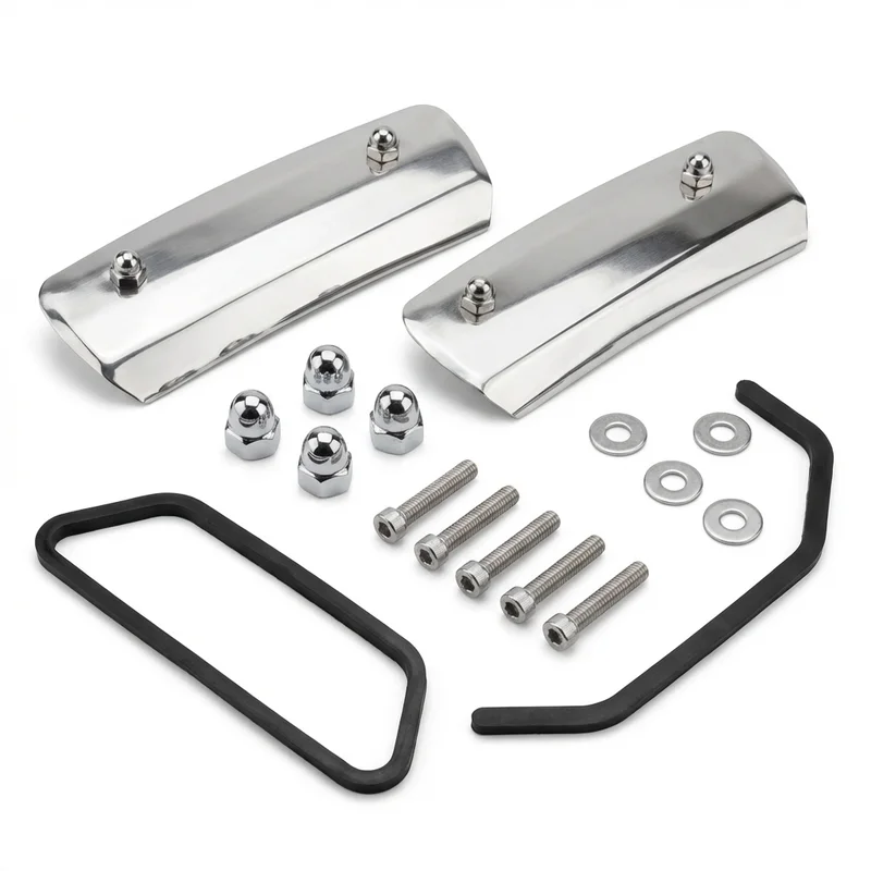 Stainless Steel Mounting Bracket Kit for GMC K15/K1500 Pickup (1966 - 1974) - 1